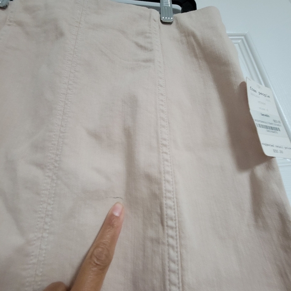 Free People NWT Modern Femme Mini Stretch Skirt Size 8. - Picture 16 of 16